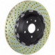 2-teilige Bremsscheiben gelocht AUDI A6 3.0T Front (with OE Disc 356mm/330mm) (C7) 91.1741L/R