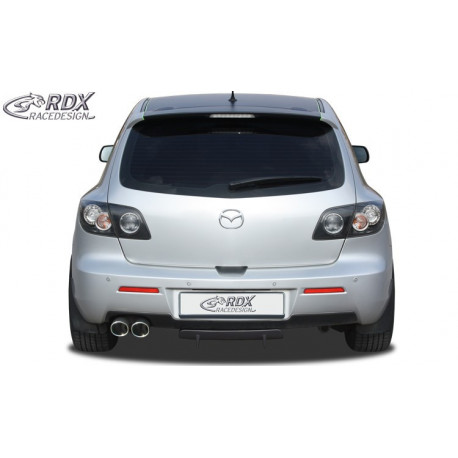 RDX Heckdiffusor U-Diff Mazda 3 2006-2009 Diffusor Heck Ansatz