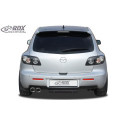 RDX Heckdiffusor U-Diff Mazda 3 2006-2009 Diffusor Heck Ansatz