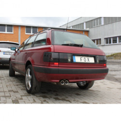Audi 80 Typ B4 quattro Endschalldämpfer - 2x76 Typ 11