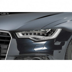Scheinwerferblenden für Audi A6 4G C7 SB261