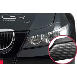 Scheinwerferblenden Carbon Look für BMW E90 / E91 3er SB056-C