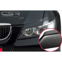 Scheinwerferblenden Carbon Look für BMW E90 / E91 3er SB056-C
