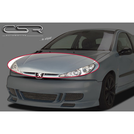 Motorhaubenverlängerung für Peugeot 206 MHV029