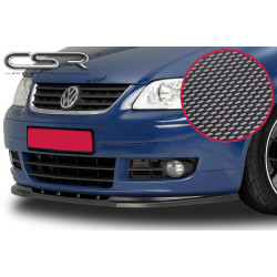Cupspoilerlippe Carbon Look für VW Touran 1T CSL005-C