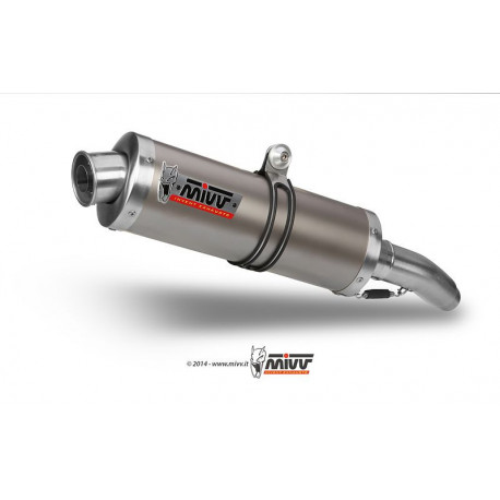 MIVV Exhaust APRILIA TUONO Fighter 1000 OVAL Titan A.003.L4