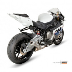 MIVV Exhaust BMW S 1000 RR X-cone Plus Edelstahl mit Aluminium Endkappe B.011.LP2