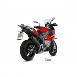 MIVV Exhaust BMW S 1000 XR SUONO Stahl in Schwarz B.027.L9
