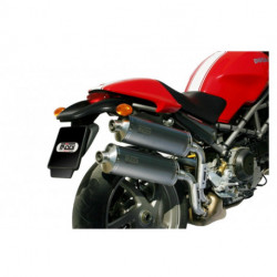 MIVV Exhaust DUCATI MONSTER S2R 800 OVAL Titan D.011.L4