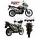 MIVV Exhaust HONDA XLV 650 TRANSALP OVAL Carbon H.023.L3