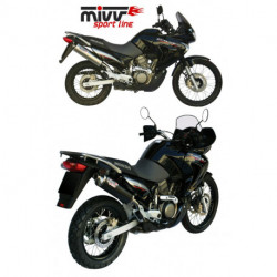 MIVV Exhaust HONDA XLV 650 TRANSALP OVAL Titan H.031.L4