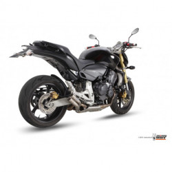 MIVV Exhaust HONDA CBR 600 F DOUBLE GUN FULL TITANIUM H.038.LDG