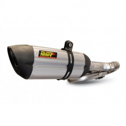 MIVV Exhaust HONDA CBR 1000 RR SUONO Edelstahl mit Carbon Kappe H.039.K7