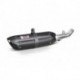 MIVV Exhaust HONDA CBR 1000 RR GP Stahl in Schwarz H.039.KXB