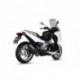 MIVV Exhaust HONDA INTEGRA 700 SPEED EDGE Stahl in Schwarz H.046.LRB
