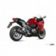 MIVV Exhaust HONDA VFR 1200 SPEED EDGE Stahl in Schwarz H.048.LRB