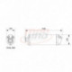 MIVV Exhaust MOTO GUZZI BREVA 1200 OVAL Carbon mit Carbon Kappe M.008.LEC