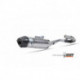 MIVV Exhaust HONDA CRF 250 OVAL Edelstahl mit Carbon Endkappe M.HO.027.SXC.F