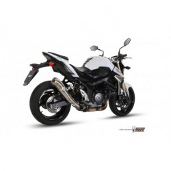 MIVV Exhaust SUZUKI GSR 750 GHIBLI Edelstahl S.037.LGX