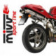 MIVV Exhaust DUCATI 748 OVAL Edelstahl UD.005.LX1