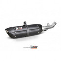 MIVV Exhaust HONDA CBR 600 RR SUONO Stahl in Schwarz UH.037.L9