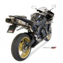 MIVV Exhaust YAMAHA YZF 1000 R1 SUONO Edelstahl mit Carbon Kappe UY.016.L7