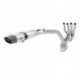 MIVV Exhaust HONDA CBR 600 RR SUONO Edelstahl mit Carbon Kappe X.HO.0001.S7