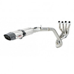 MIVV Exhaust HONDA CBR 600 RR SUONO Edelstahl mit Carbon Kappe X.HO.0001.S7