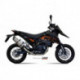 MIVV Exhaust KTM 690 SM SUONO Edelstahl mit Carbon Kappe X.KT.0001.S7