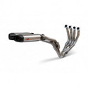 MIVV Exhaust YAMAHA YZF 1000 R1 SUONO Edelstahl mit Carbon Kappe X.YA.0003.S7