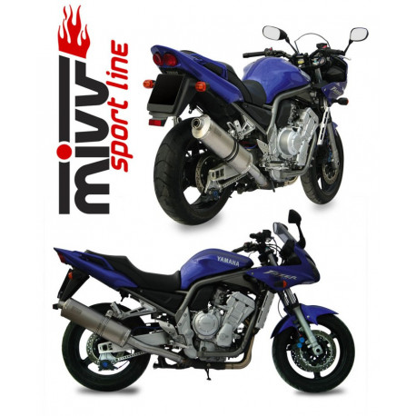 MIVV Exhaust YAMAHA YZF 600 THUNDERCAT OVAL Titan Y.004.LN