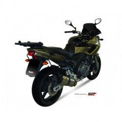 MIVV Exhaust YAMAHA TDM 900 SUONO Edelstahl mit Carbon Kappe Y.014.L7