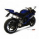 MIVV Exhaust YAMAHA YZF 600 R6 SUONO Edelstahl mit Carbon Kappe Y.021.L7