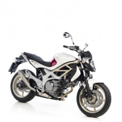 SBK GPstyle SUZUKI SFV 650 GLADIUS i.e. INOX SLIP-ON 8207