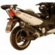 SBK NERO YAMAHA T-MAX 500 i.e. 2x1 INOX FULL SYSTEM 2/1 14013