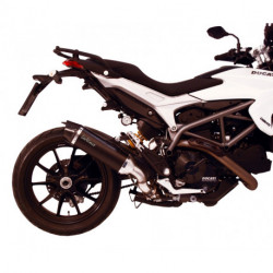 SBK NERO DUCATI HYPERMOTARD/HIPERSTRADA 821 INOX SLIP-ON 14014