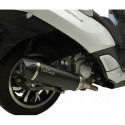 SBK NERO PEUGEOT METROPOLIS 400i INOX SLIP-ON 14019