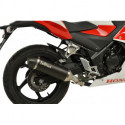 SBK NERO HONDA CBR 300 R i.e. INOX SLIP-ON 14020