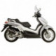 SBK NERO YAMAHA X-CITY/X-MAX 125 i.e. INOX SLIP-ON 14023