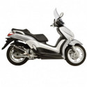 SBK NERO YAMAHA X-CITY/X-MAX 125 i.e. INOX SLIP-ON 14023