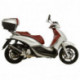 SBK NERO PIAGGIO BEVERLY 350 SPORT TOURING INOX SLIP-ON 14025