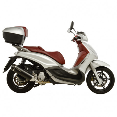 SBK NERO PIAGGIO BEVERLY 350 SPORT TOURING INOX SLIP-ON 14025