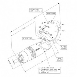 TOURING MBK BOOSTER/NEXT GEN/KAT air cooled /ROCKET/SPIRIT/STUNT FULL SYSTEM 5516