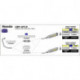 Arrow Endschalldämpfer Street Thunder Aluminium Dark Edelstahl-Endkappe HONDA CBR 125 R 51506AON