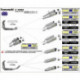 Arrow Endschalldämpfer-Paar Thunder Carbon Edelstahl-Endkappe KAWASAKI Z 1000 71755MO