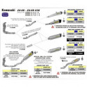Arrow Endschalldämpfer Racing GP2 Titan KAWASAKI ZX 6 R 71005GP