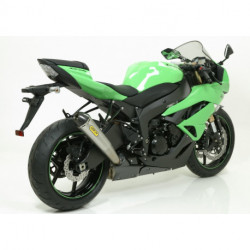 Arrow Endschalldämpfer X-Kone Edelstahl mit Carbonendkappe KAWASAKI ZX 6 R 71734XKI