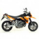 Arrow Endschalldämpfer-Paar Race-Tech Titan Carbon Endkappe KTM 950 SM 72613PK