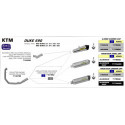 Arrow Racing Krümmer KTM DUKE 690 71487MI