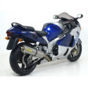Arrow Endschalldämpfer-Paar Maxi Race-Tech Aluminium Edelstahl-Endkappe SUZUKI GSX 1300 R Hayabusa 71717AO